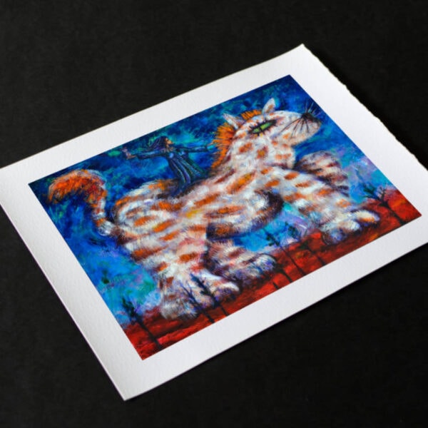La Noche del Gato-Ballo Giclée