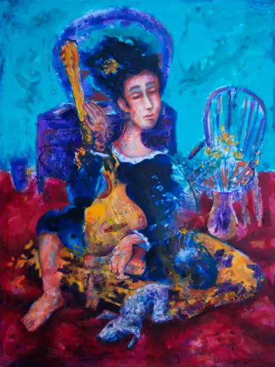 Inspiration, painting by Pablo Montes O’Neill