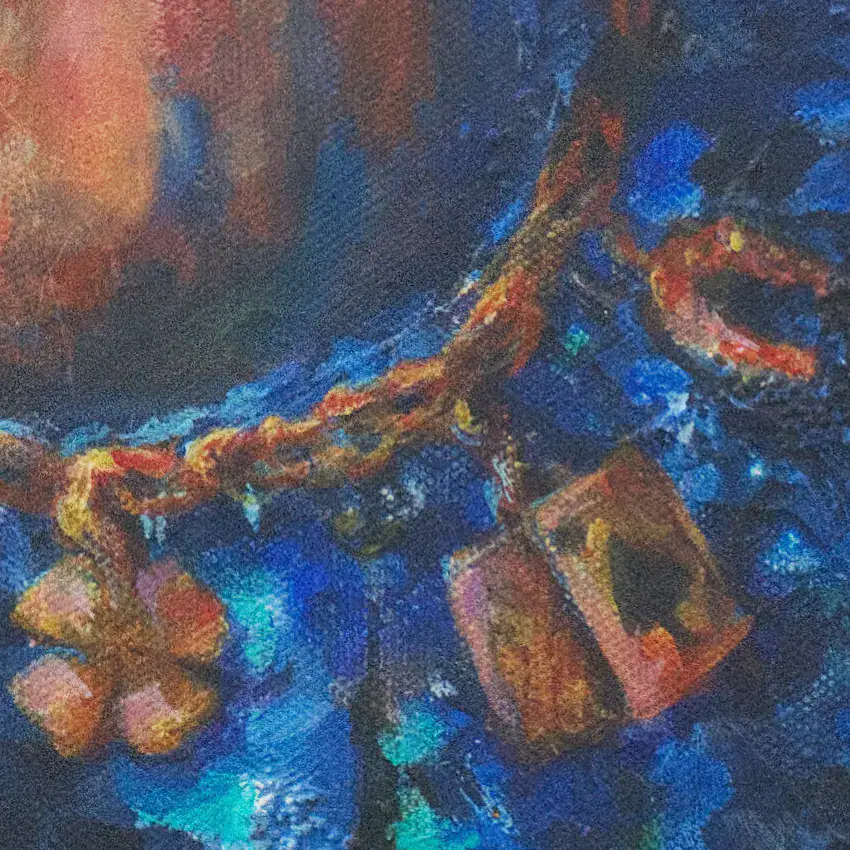 Painting detail 2 Matrix Casino for sale