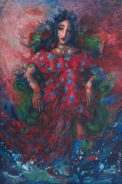 Sensual Scorpio painting for sale