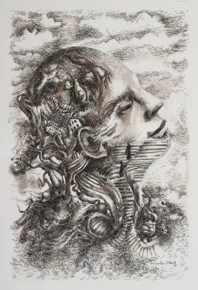 Drawing "Pensamiento con Manglares"