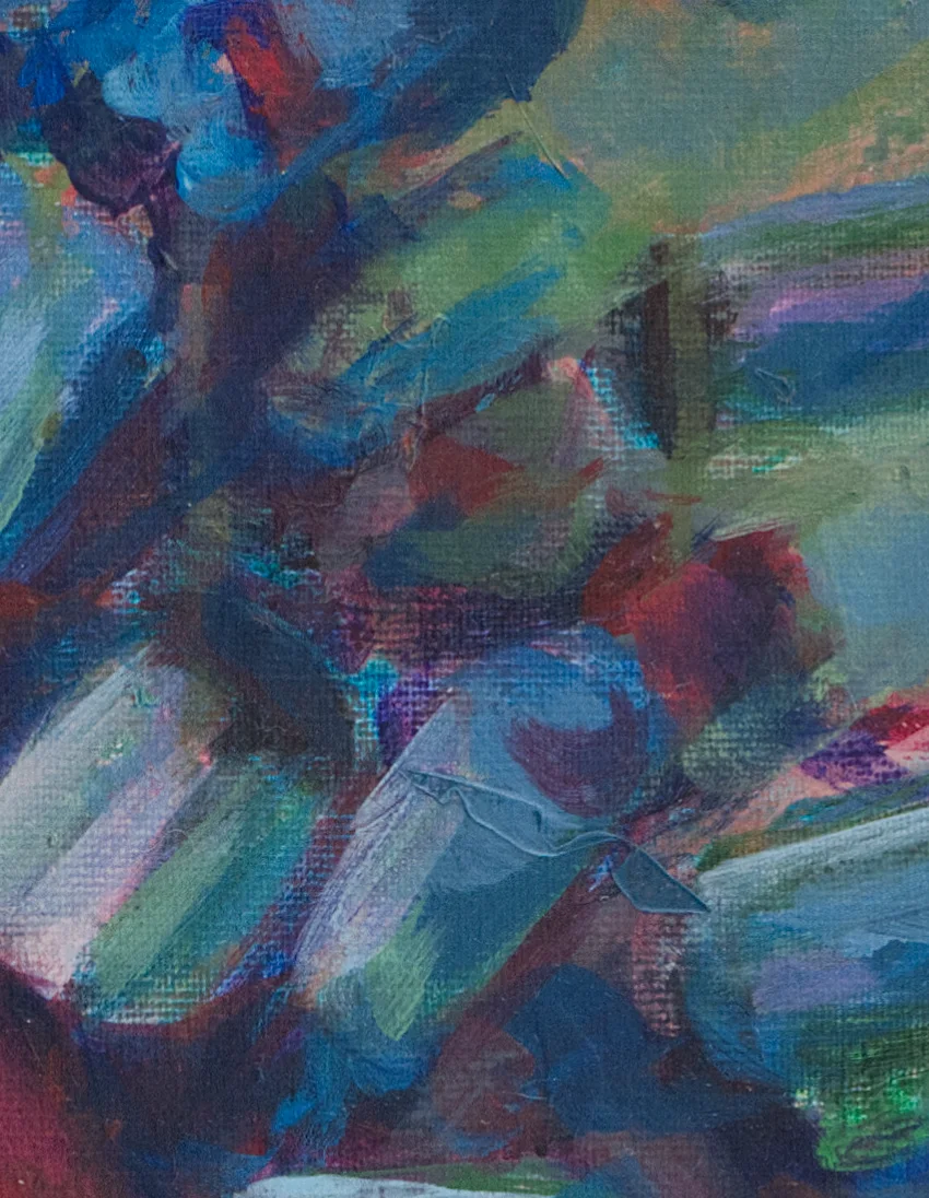 Detail-2 Pintura “Semblante Mañanero” para la venta por Pablo Montes O’Neill