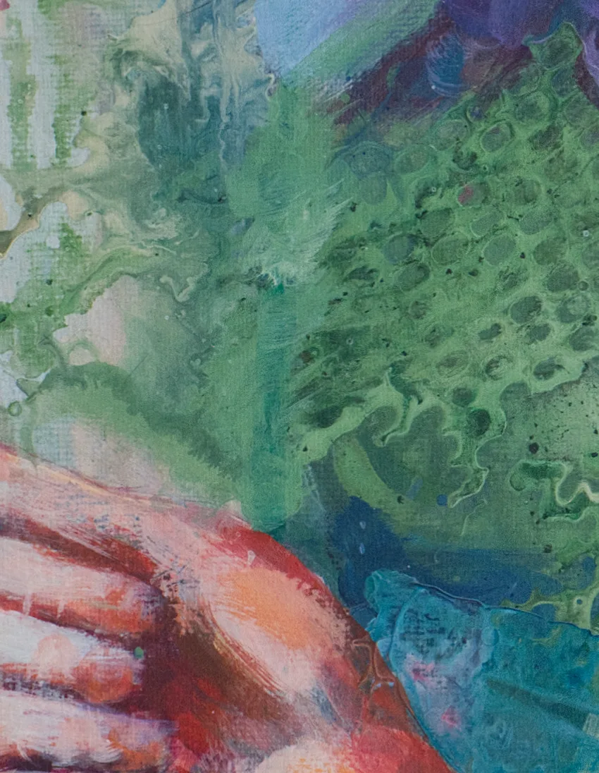 Detail-4 Pintura “Semblante Mañanero” para la venta por Pablo Montes O’Neill