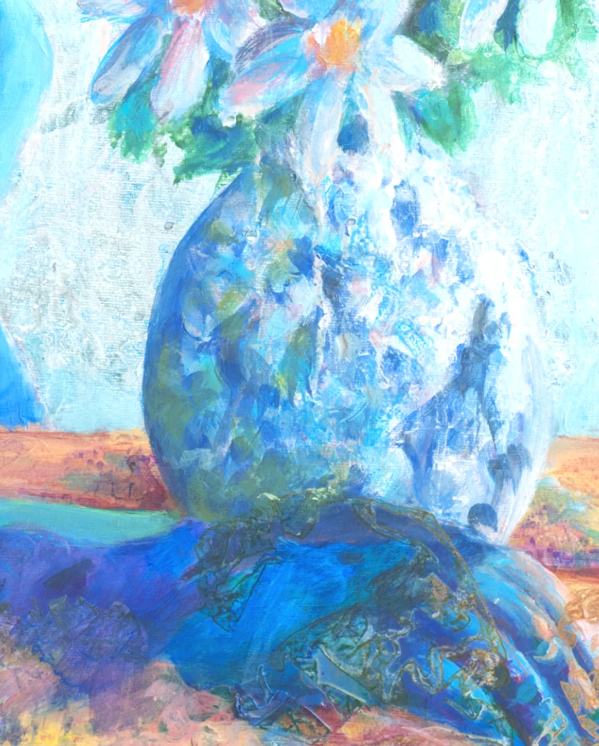Detail-4 Painting La Manada Interior for sale by Pablo Montes O’Neill